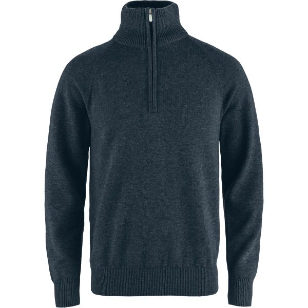 Fjällräven  Övik Lite Half Zip M, dark navy