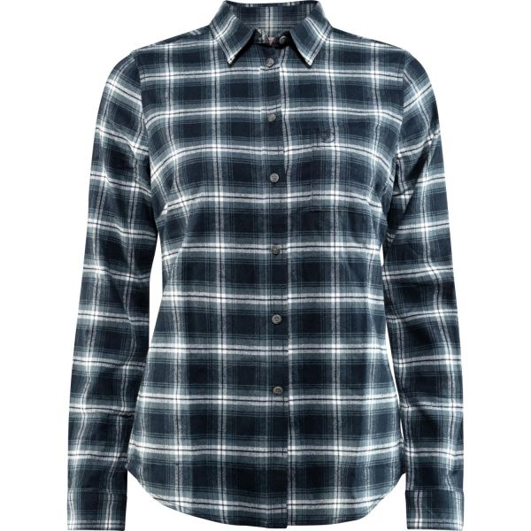 Fjällräven  Övik Flannel Shirt W, dark navy