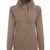 WoolLand  Justatinden Knitted Jacket Woman, nougat