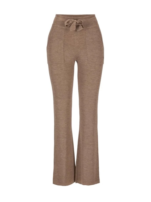 WoolLand  Himmeltinden Knitted Pant Woman, nougat