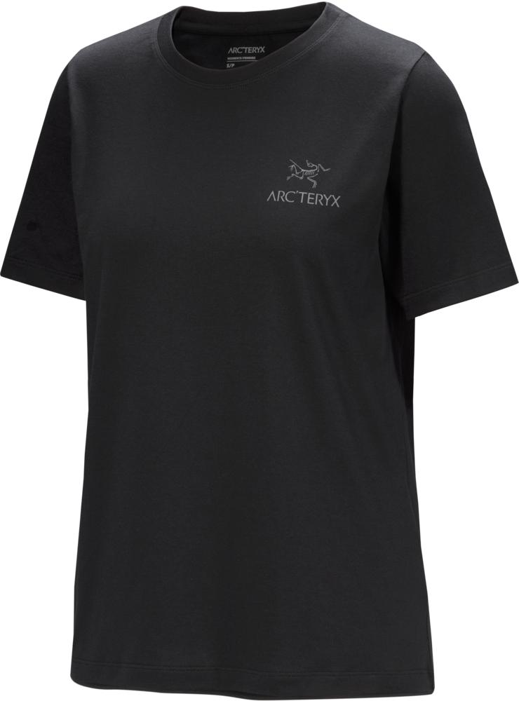 ArcTeryx  Kragg SL Cotton Emblem Crew SS W, black