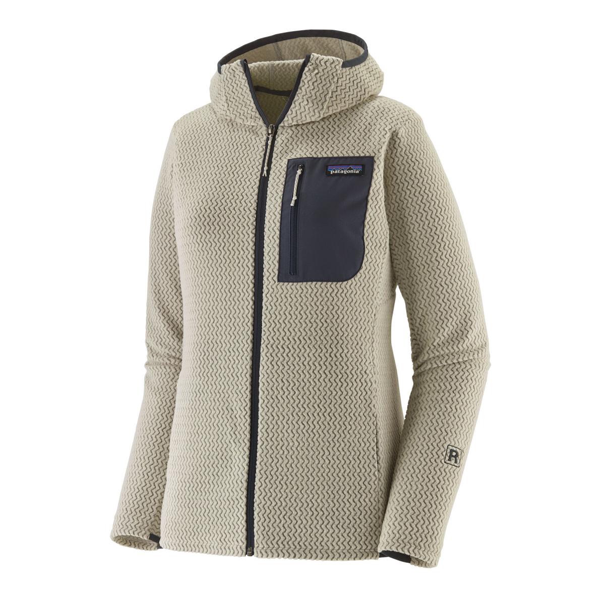 Patagonia  W´S R1 Air Full-Zip Hoody, wool white