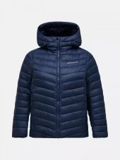 Peak Performance  W Frost Down Hood Jacket, blue shadow