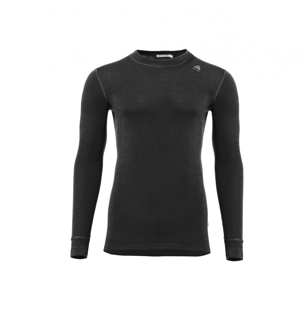Aclima  Warmwool Crewneck M´S, jet black