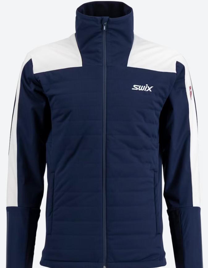 Swix  Blizzard XC Jacket M, dark navy/ snow white