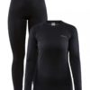 Craft  Core Warm Baselayer Set Women, black
