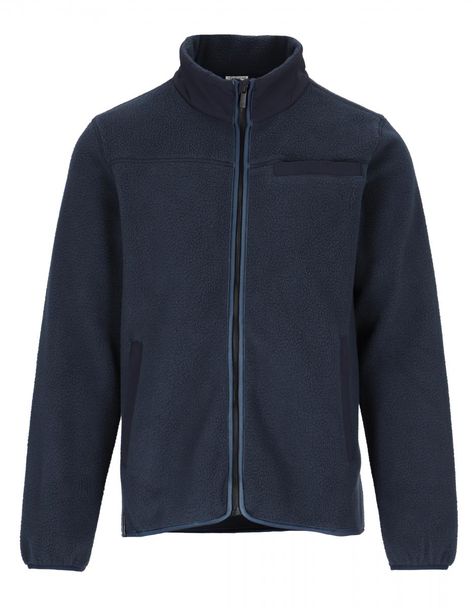 Twentyfour  Aurora Pile Jakke Herre, marine