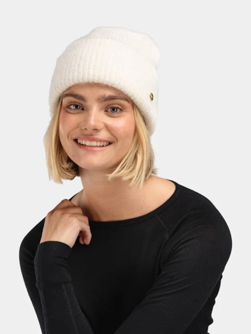 Woolland Raulandtind knitted hat, cream