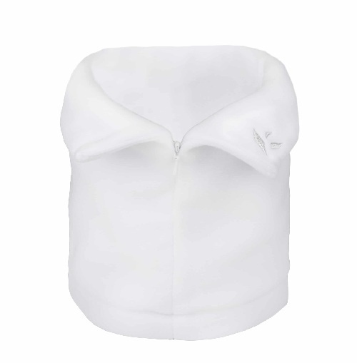 Kibo Classic Halfzip Neckband, white