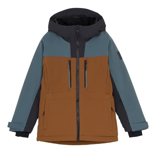 Color Kids  Jr. Ski Jacket - Colorblock, nutatch