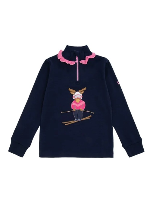 WoolLand  Høvringen Top Girl, dark blue