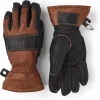Hestra  Fält Guide Glove - 5 Finger, brown/black