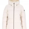 Twentyfour  Aurora Dunjakke Dame, gråhvit