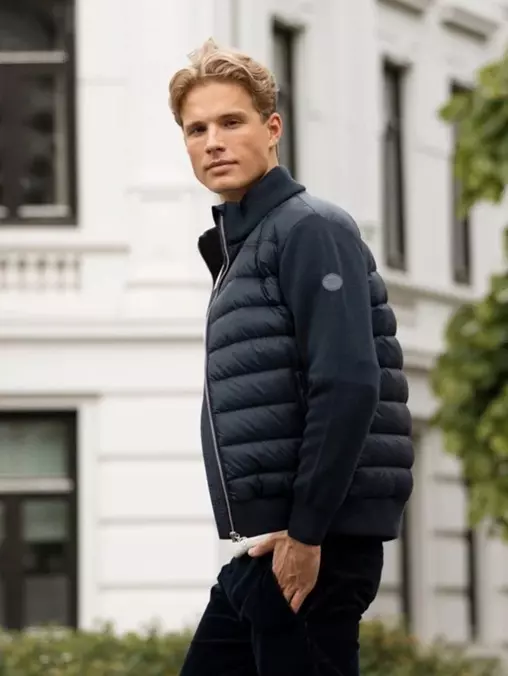 WoolLand  Otra Jacket Man, dark blue