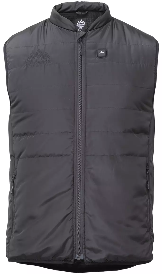 Heat Experience  Heated Everyday Vest Mens, svart