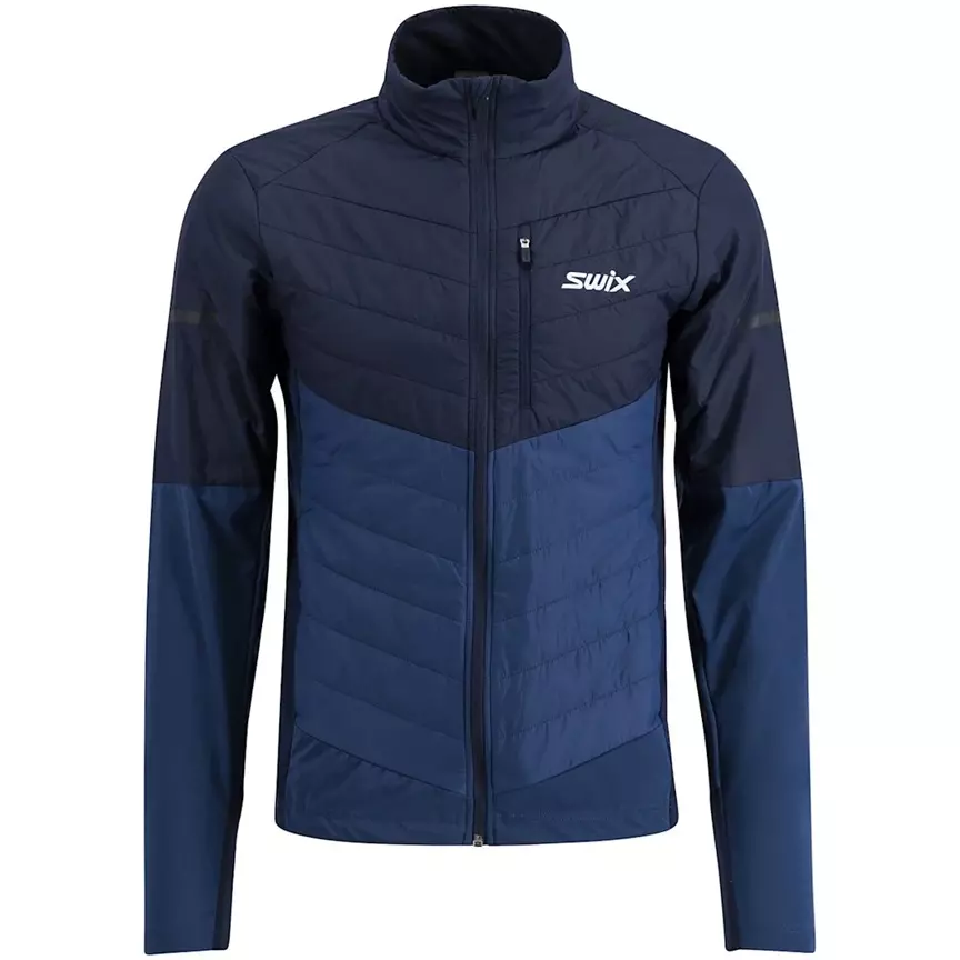 Swix  Nordic Warm Hybrid Jacket M, lake blue