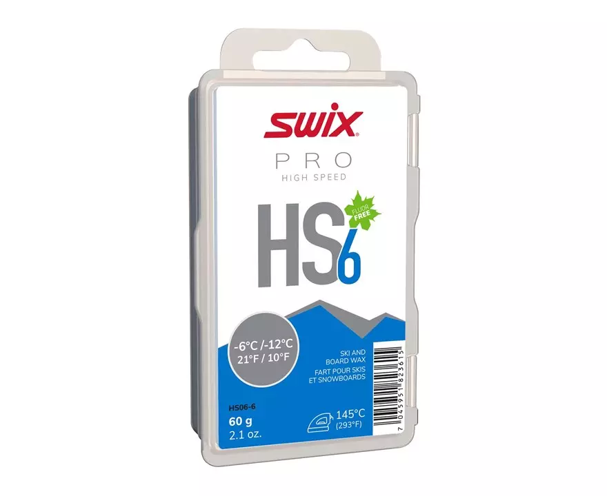 Swix  HS6 Blue, -6°C/-12°C, 60g