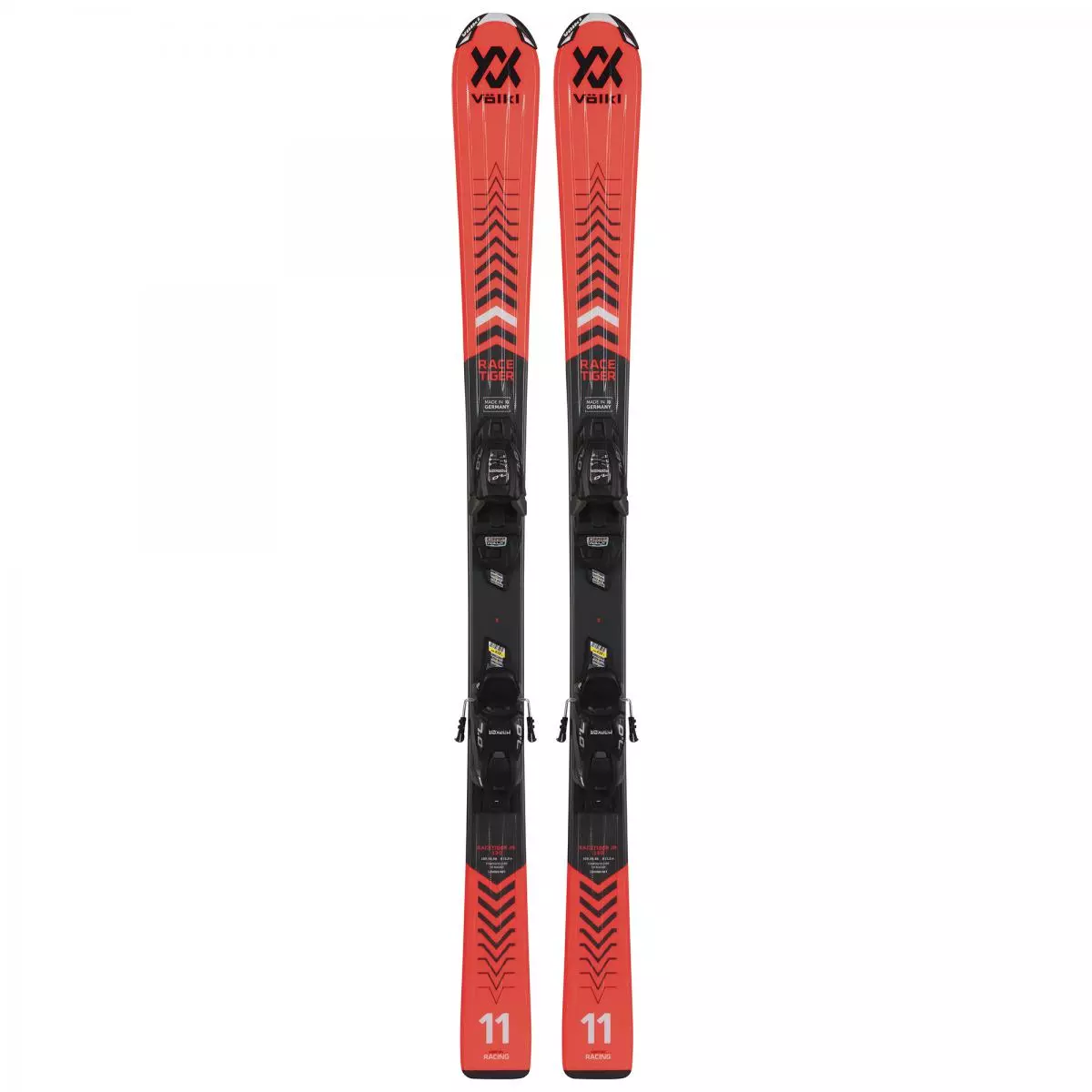 Völkl  Racetiger Jr Red med Vmotion binding, 90 cm