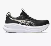 Asics  Gel-Nimbus 28 Herre, Black/ Feather Grey