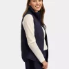 WoolLand Rena Vest woman, blue ink