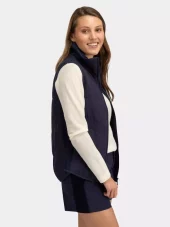 WoolLand  Rena Vest woman, blue ink