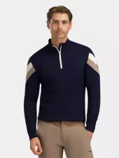 WoolLand Suleskar Top M's, blue ink