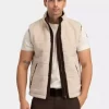 WoolLand Nusfjord Vest M's, sheep with brown