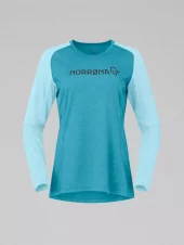 Norrøna Fjørå equaliser lightweight Long Sleeve W's, brittany blue