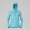 Norrøna Falketind warm2 stretch Hood W's, brittany blue