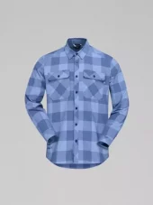 Norrøna Femund flannel lightweight Shirt M's, Frozen Fjord