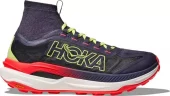 Hoka M Tecton X3, squid ink/ neon flame