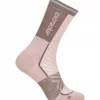 Icebreaker  W Mer Run+ Ultralight Crew, pink/ porcini