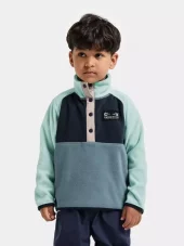 Didriksons  Monte Kids Half button, factory blue