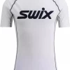 Swix  Racex Classic Short Sleeve M, bright whie/ navy