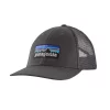Patagonia P-6 Logo LoPro Trucker Hat, forge grey