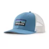 Patagonia  P-6 Logo Trucker Hat, shore blue