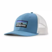 Patagonia  P-6 Logo Trucker Hat, shore blue