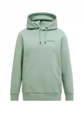 Peak Performance  M Original Small Logo Hoodie, green valley