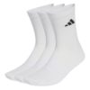 Adidas  C Essential Crew 3p bomullssokker, hvit