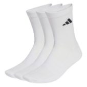 Adidas  C Essential Crew 3p bomullssokker, hvit