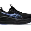 Asics Gel-Nimbus 28, Black/ Neon Blue