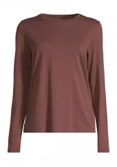 Casall Soft Texture Long Sleeve, dark brown