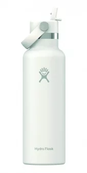 Hydro Flask 21 Oz Standard Flex Straw Cap, white