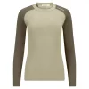Aclima Warmwool Crewneck W´S, aloe/tarmac