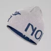 Norrøna /29 mid merinoull logo beanie, grey melange