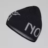 Norrøna /29 mid merinoull logo beanie, caviar melange