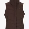 Twentyfour Aurora Thermal Vest Dame, mørk brun