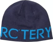 ArcTeryx Word Head Toque, black sapphire/aqua
