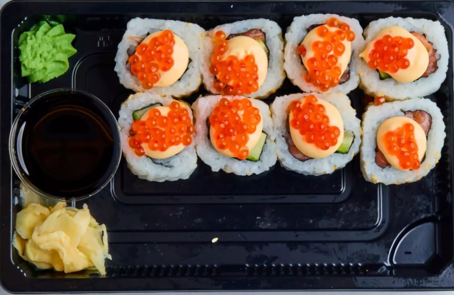 Nr.14 Spicy kamskjell maki