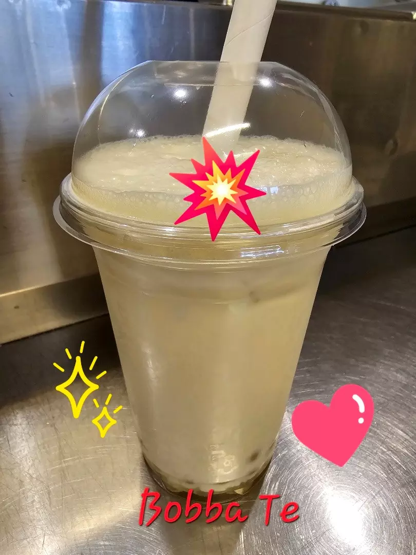 Bubble Tea liten 0,4 l : velg: Mango,Passion,Jordbær eller Blåbær